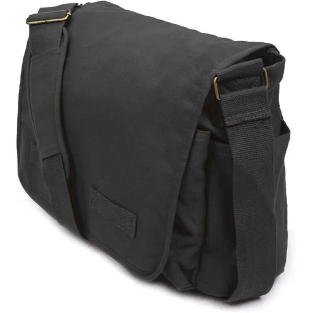 Sweetbriar Classic Vintage Messenger Bag - Original Heavyweight Cotton Canvas